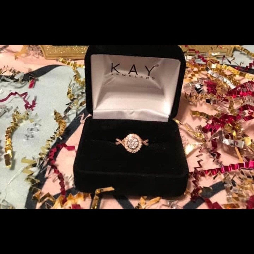 Rose Gold Engagement ring